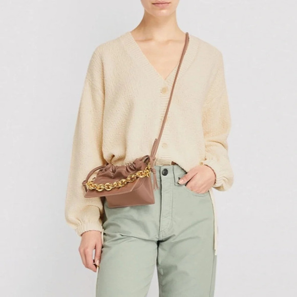 Paige Bougainvillea Cardigan Sweater Size Small